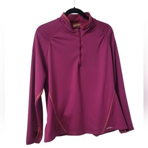 Cabela's Women's Fuchsia Long Sleeve Jacket In XL. Have Zip Front.